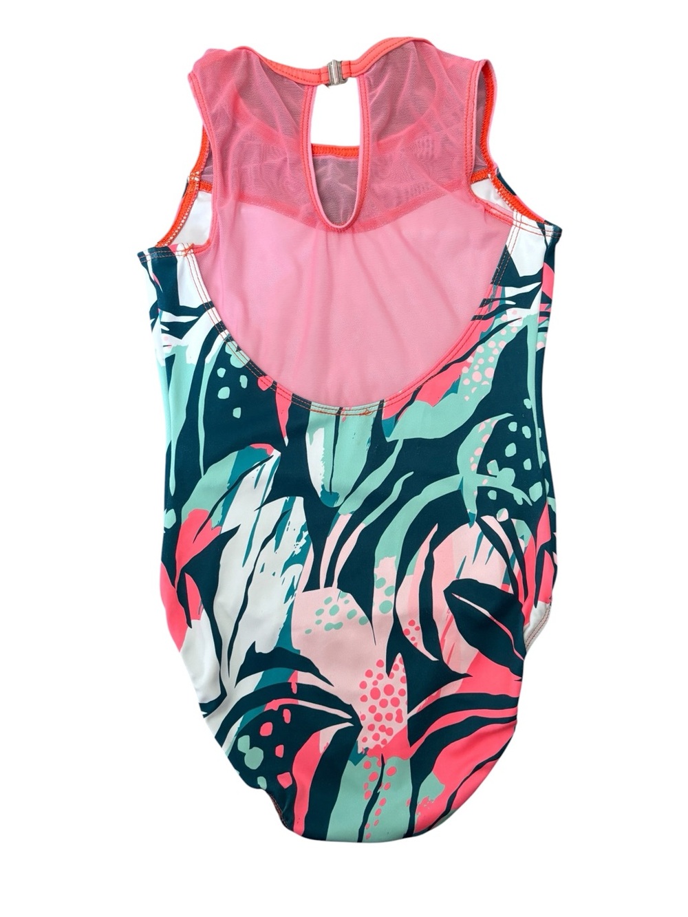 GK Elite Suni Lee Grounded Growth Gymnastic
Peach Floral Tank Leotard CM - Picture 6 of 14